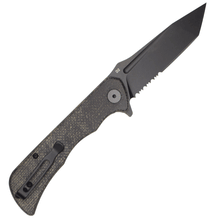 Load image into Gallery viewer, Templar Knife Paladin Linerlock Folder - Micarta Black