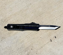 Load image into Gallery viewer, Templar Knife Concept Edition - Back the Blue Diamond Plated