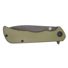 Load image into Gallery viewer, Templar Knife Paladin Linerlock Folder - Micarta Green