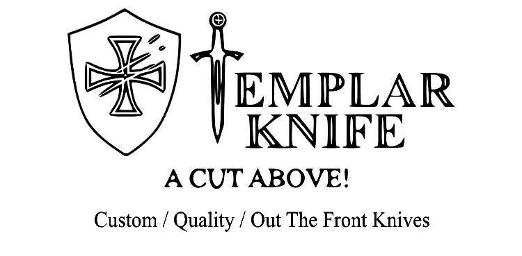 Templar Knife Small Black Rubber – TK - Big Country Concepts, LLC