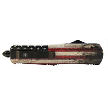 Load image into Gallery viewer, Templar Knife Small Wood US Flag