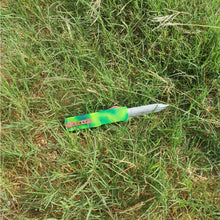 Load image into Gallery viewer, Premium Large Lightweight Color-Camo Theme with Silver Powder D2 blade
