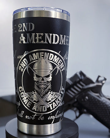 Templar Knife 20oz 2nd Amendment Tumbler