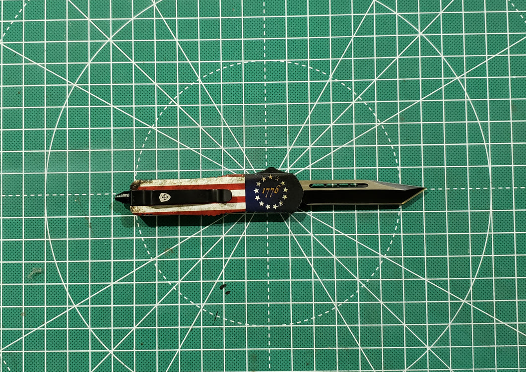 Z (RT) Small GEN I Betsy Ross Flag Tanto Black