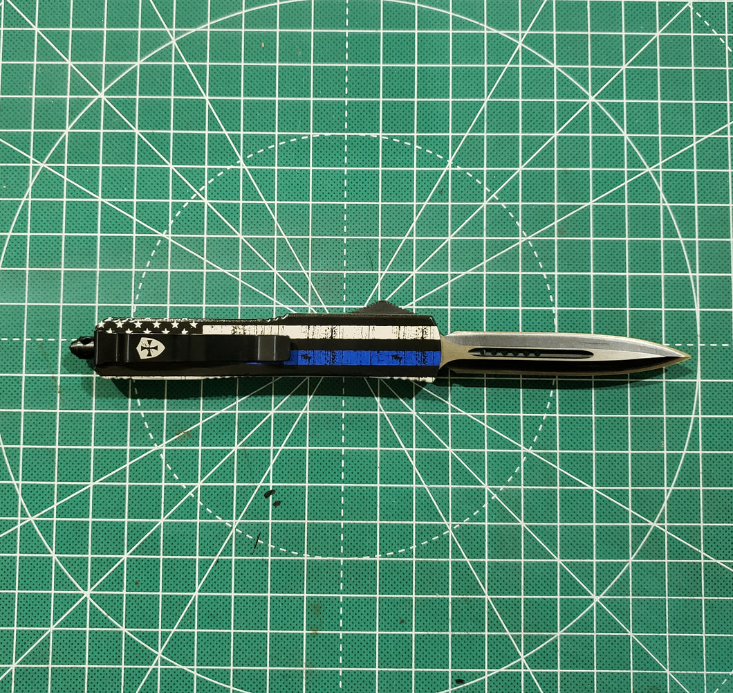 Z (RT) Slim Gen I Back The Blue Dagger Blade Black with Holes