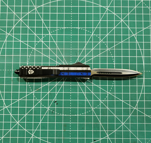 Z (RT) Slim Gen I Back The Blue Dagger Blade Black with Holes