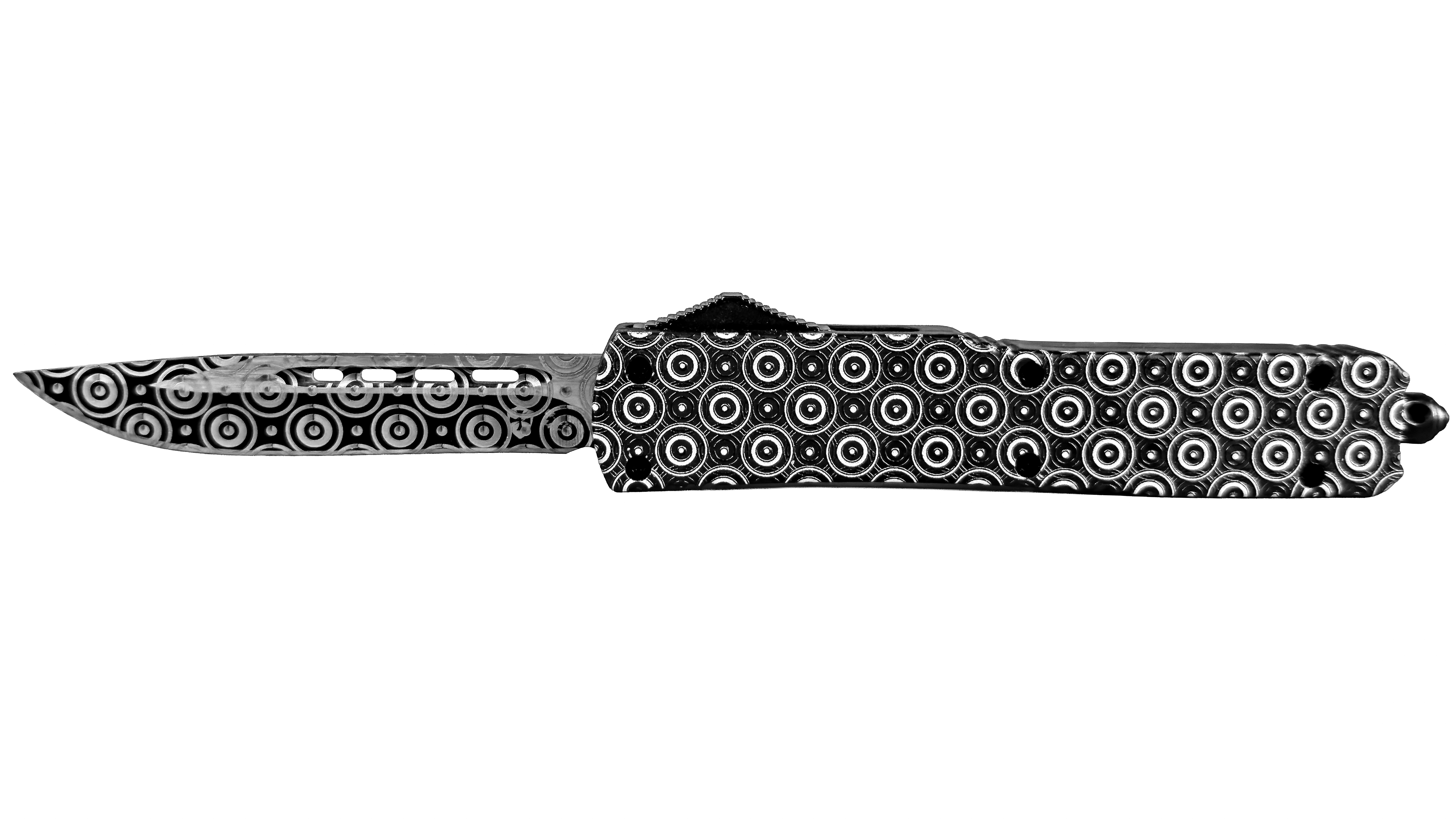 Dark Polkadot Themed Gen II Knife