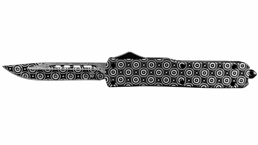 Dark Polkadot Themed Gen II Knife