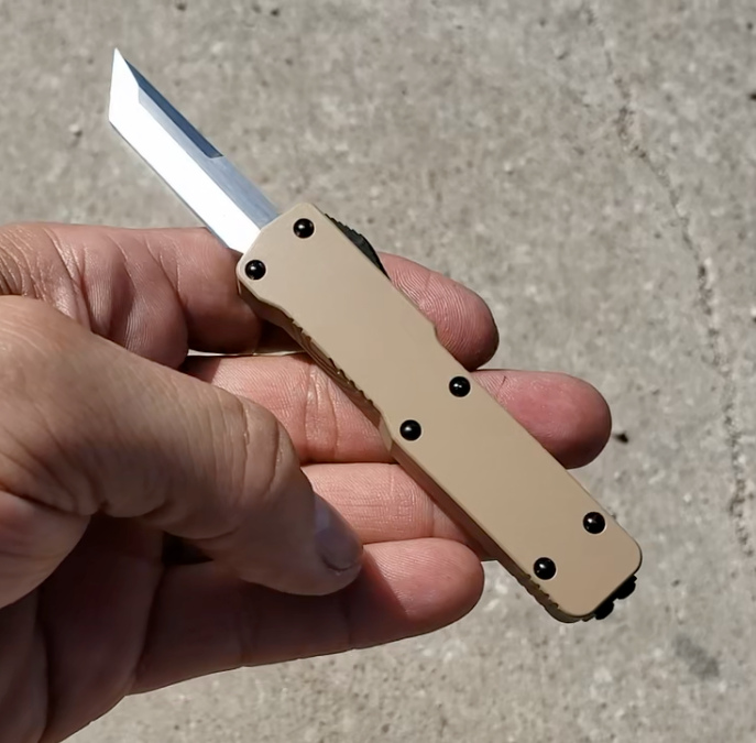 Templar Knife Concept Edition - CALI Legal (Micro) Tan