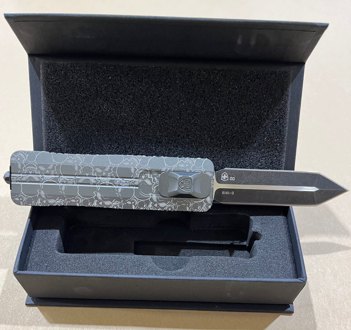 Templar Knife Concept Edition - Sentinel Skull Pattern – TK - Big ...