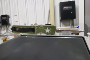 Templar Knife Concept Edition - Green Sherman Tank