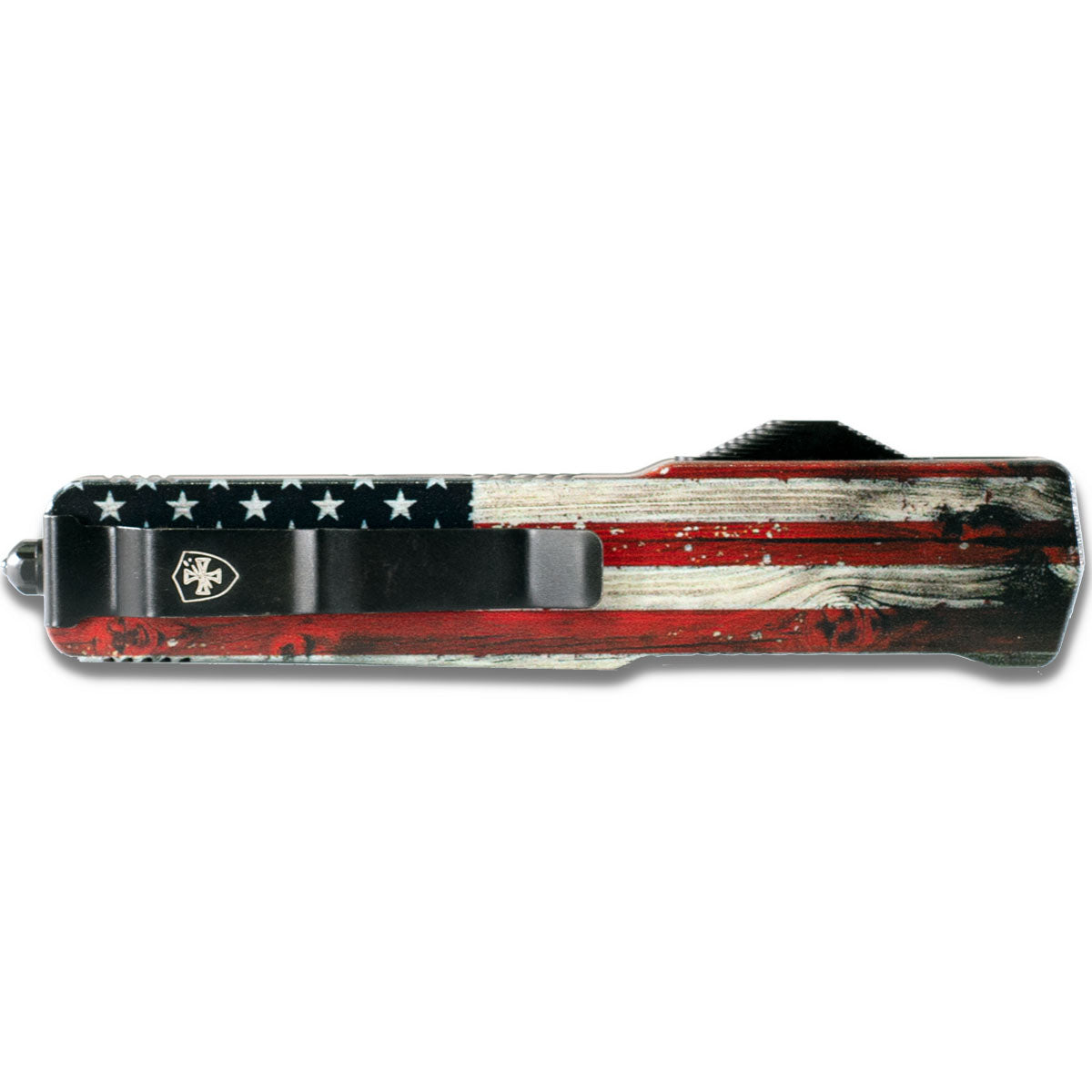 Templar Knife Premium Lightweight Wood US Flag