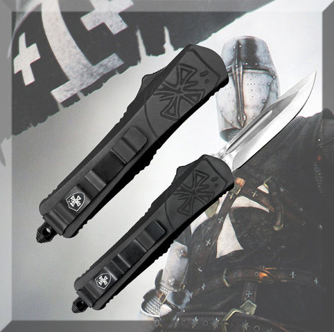 Gen II Small Black with Templar Logo in the Handle