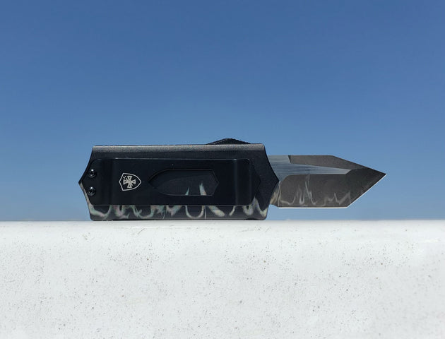 Templar Knife Concept Edition - Black Flame Money Clip