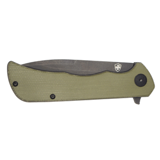 Templar Knife Paladin Linerlock Folder - Micarta Green
