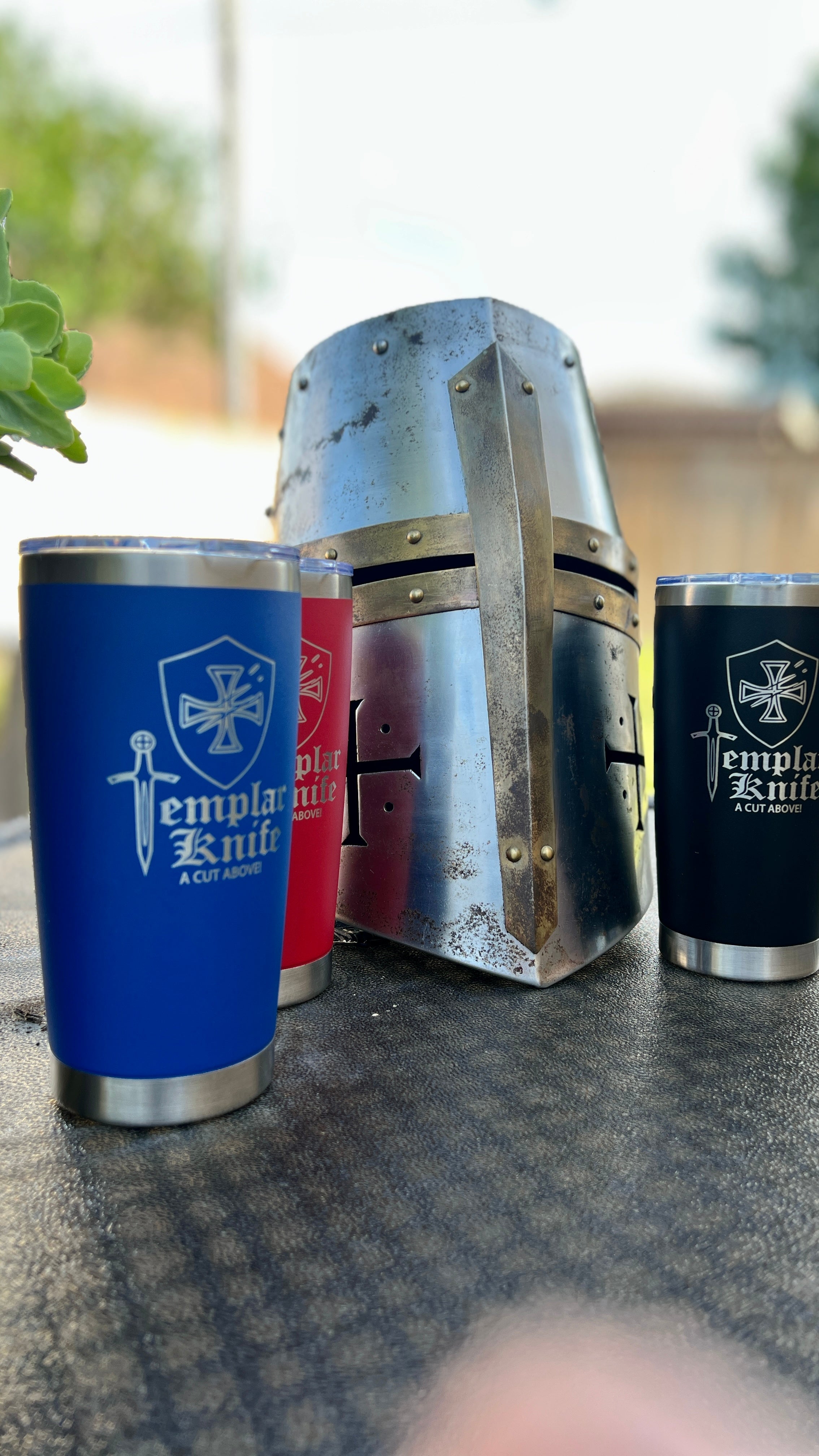 Templar Knife 20oz Tumblers