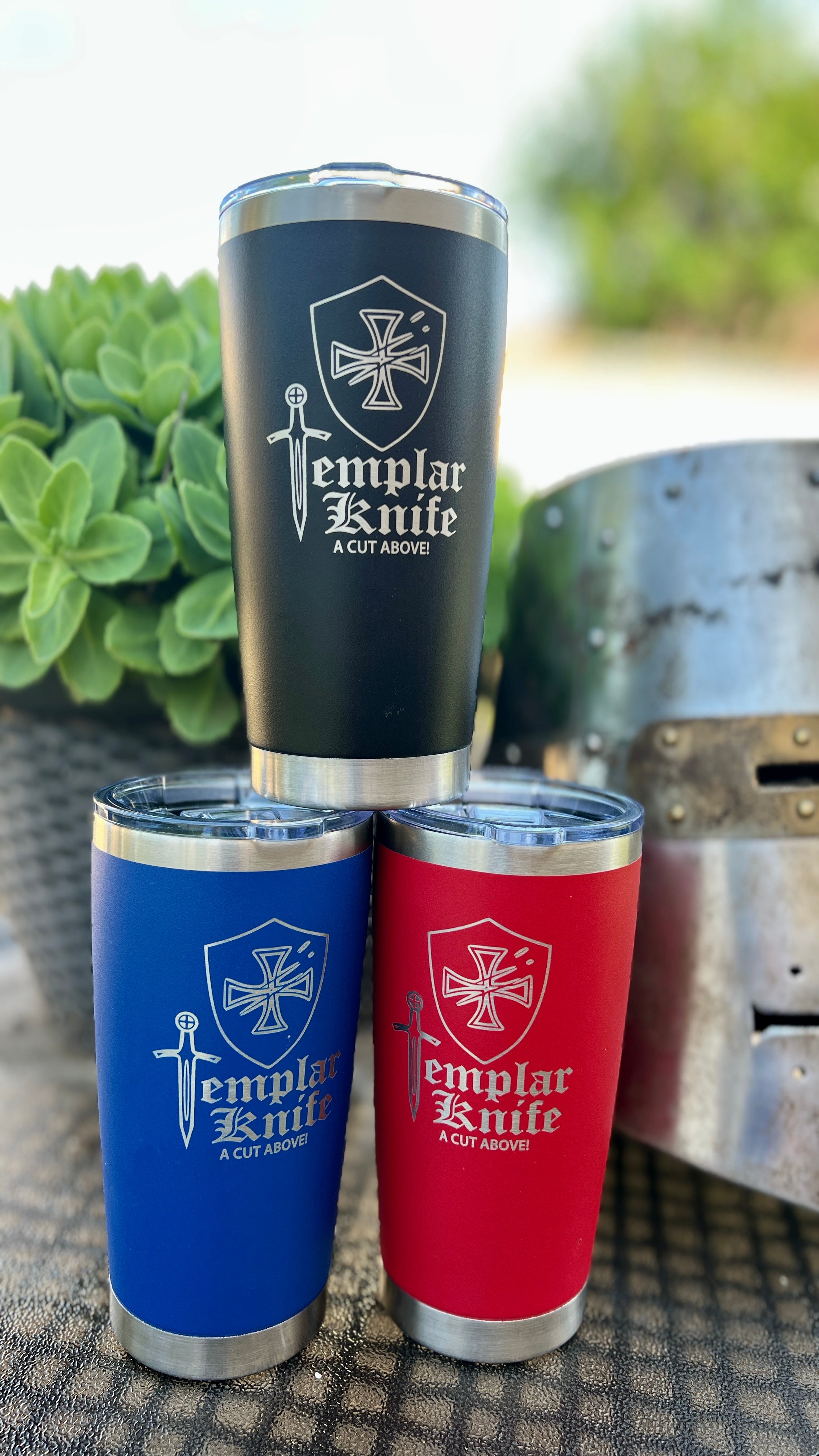 Templar Knife 20oz Tumblers