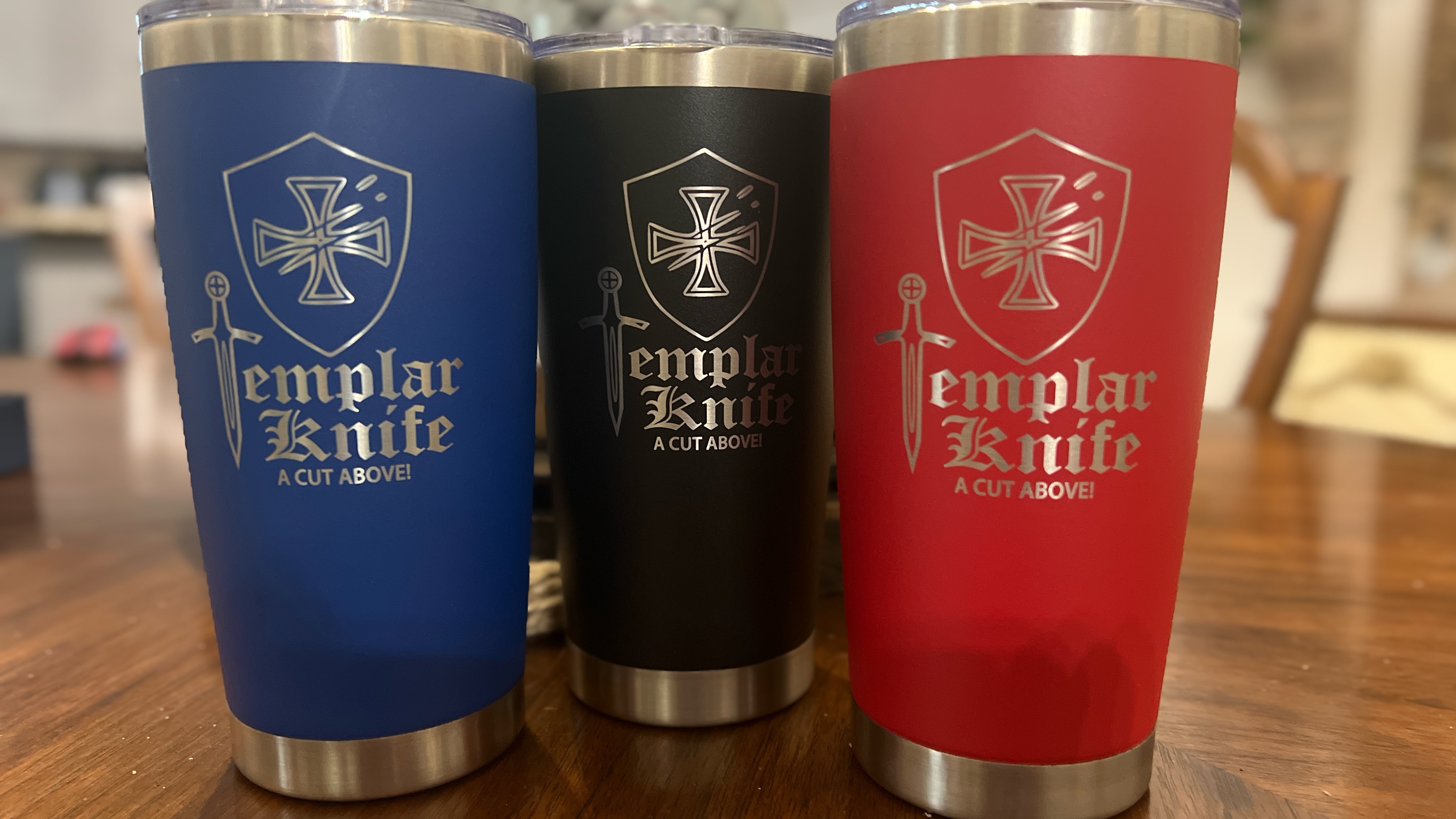 Templar Knife 20oz Tumblers