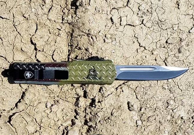 Templar Knife Concept Edition - Don't Tread on Me &  Herringbone Gloss