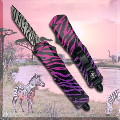Templar Knife Concept Edition - Zebra