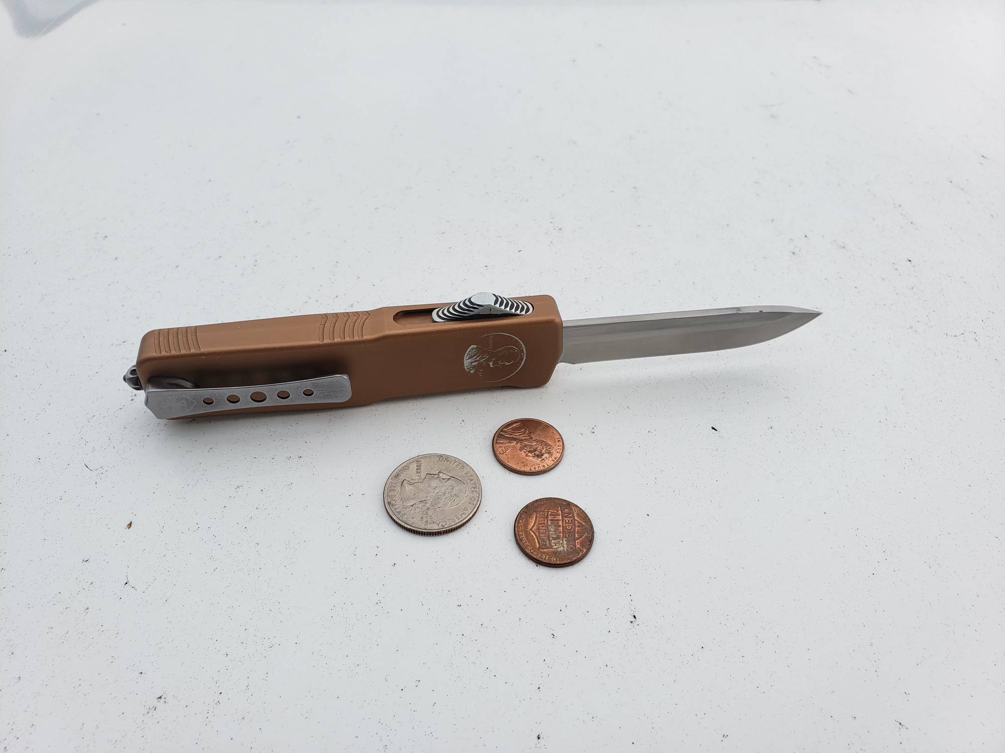 Templar Knife Concept - Premium Lightweight Wheat Penny