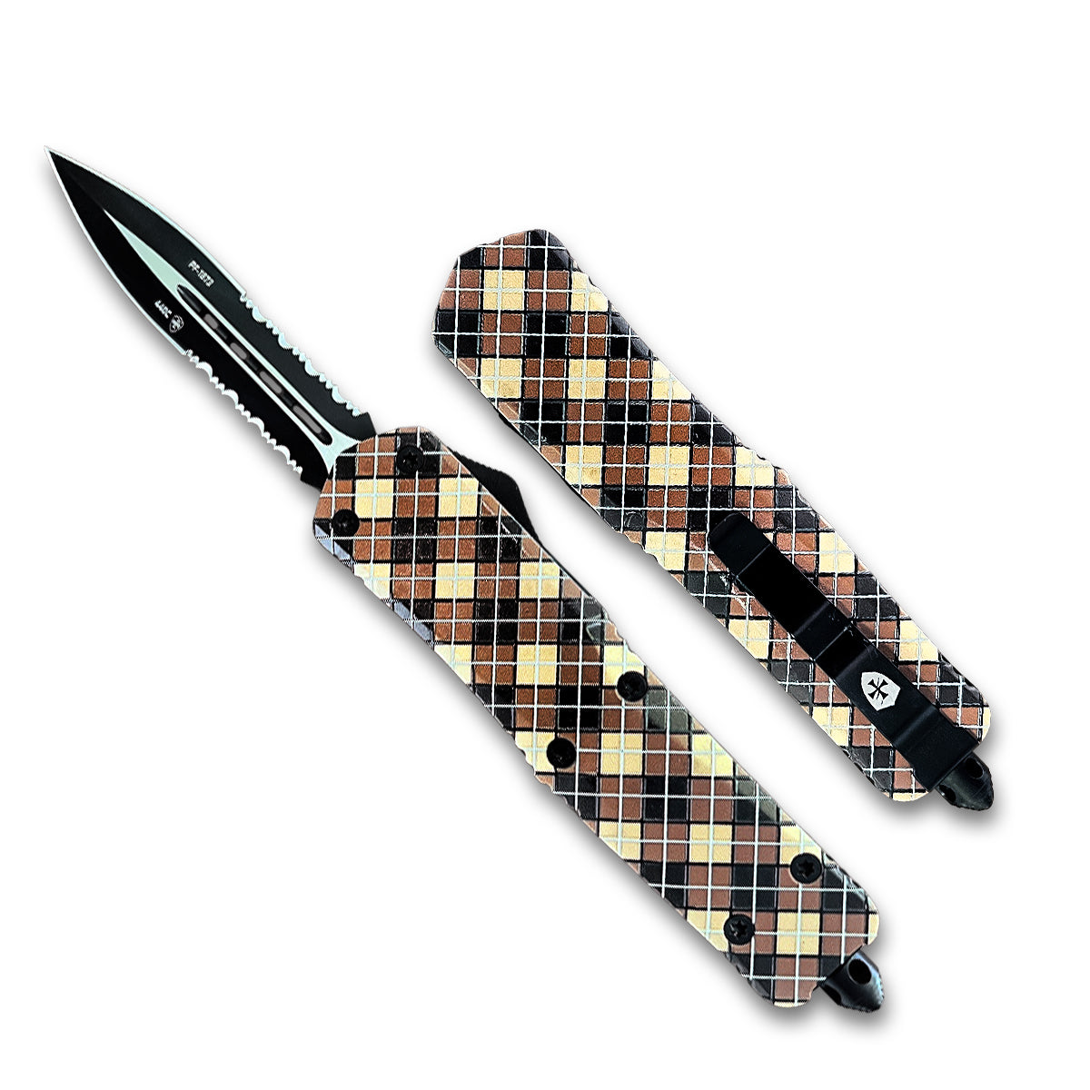 Templar Knife Concept Edition - Tartan Plaid - Discounted