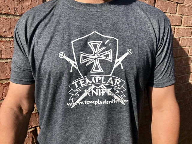 Templar Knife Dark Heather Short-Sleeve S-2X