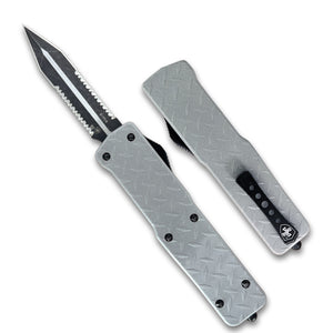Templar Knife Concept - Premium Lightweight Grey Diamond Plate