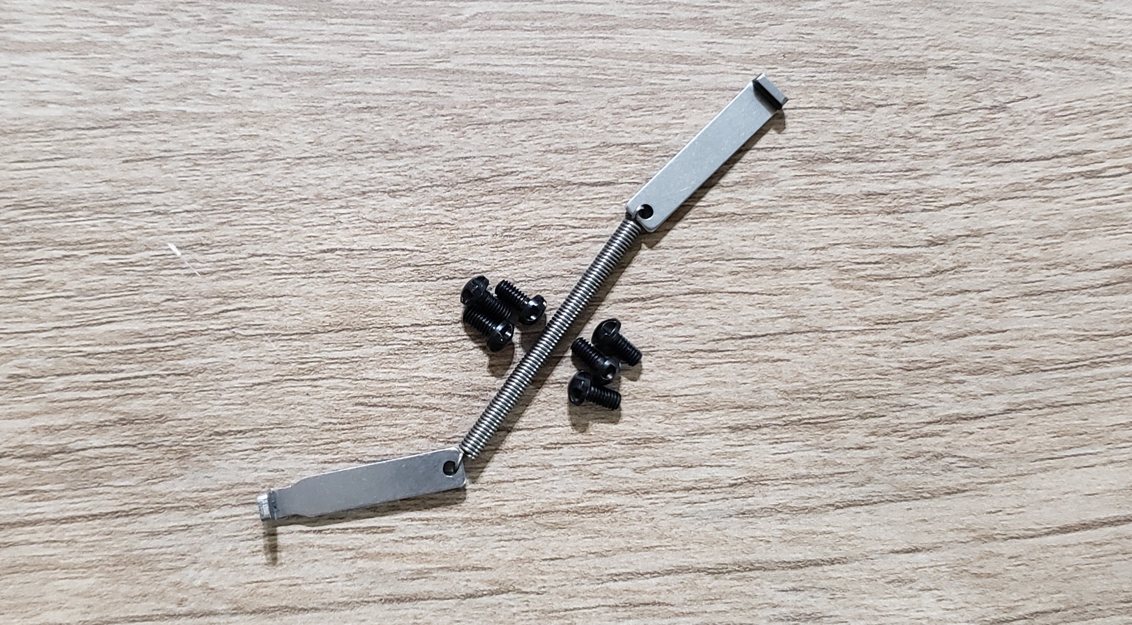 Replacement Screws and Spring