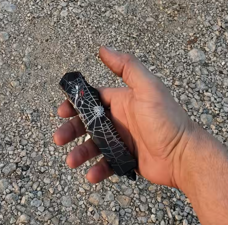 Templar Knife Concept Edition - Webbed Black Widow