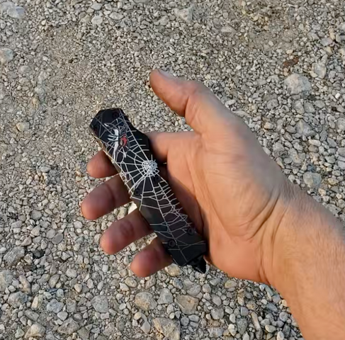 Templar Knife Concept Edition - Webbed Black Widow