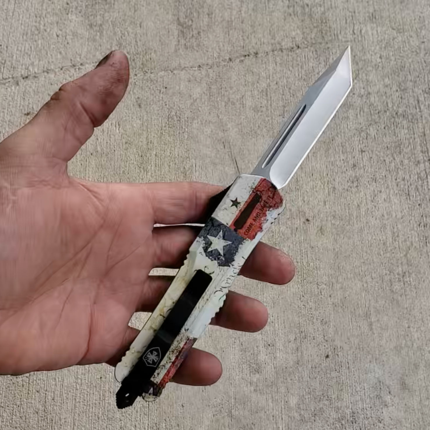 Templar Knife Concept Edition - Texas - Come and Take It