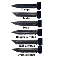 Load image into Gallery viewer, Templar Knife Premium Lightweight Slim Black Rubber