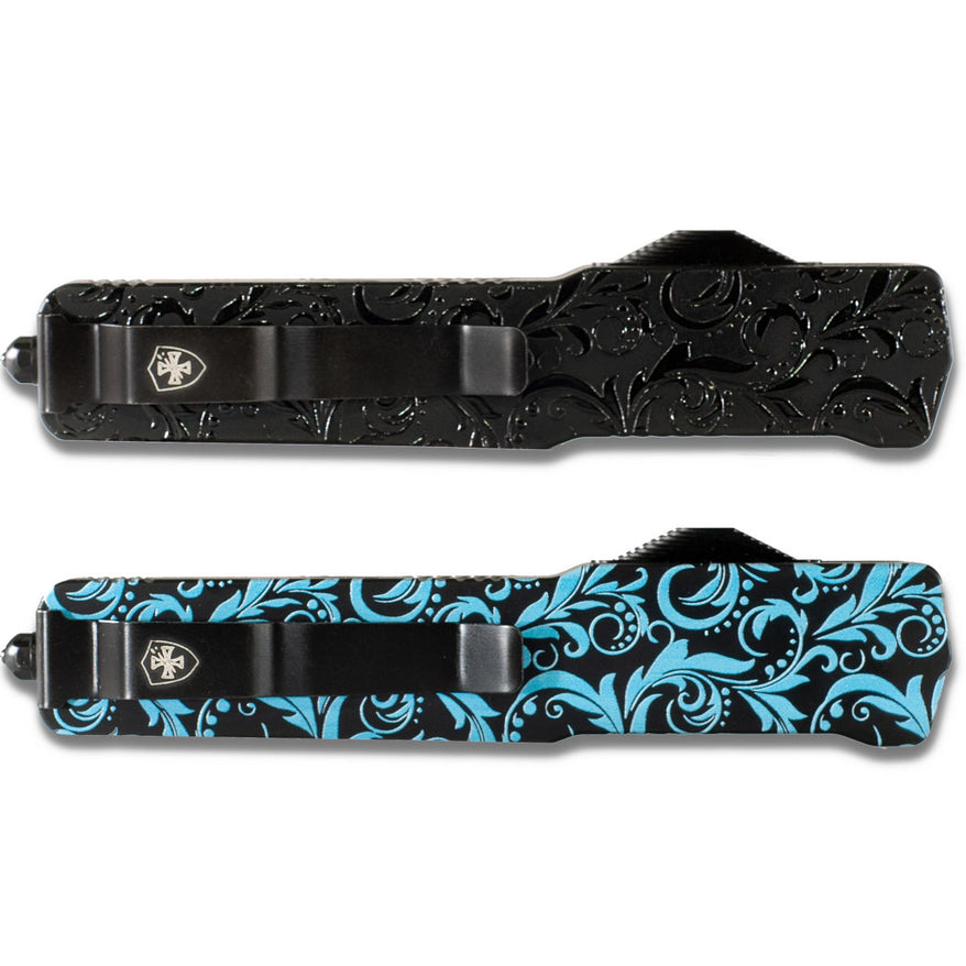 Templar Knife Concept Edition - Back the Blue Diamond Plated – TK - Big  Country Concepts, LLC