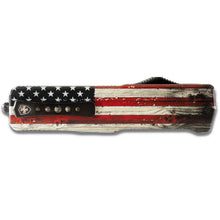 Load image into Gallery viewer, Templar Knife Premium Weighted Wood US Flag